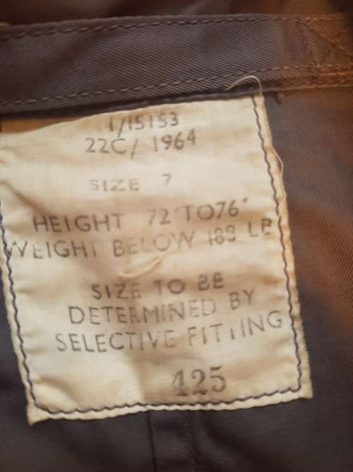 VINTAGE SAAF PILOTS FLIGHT SUIT