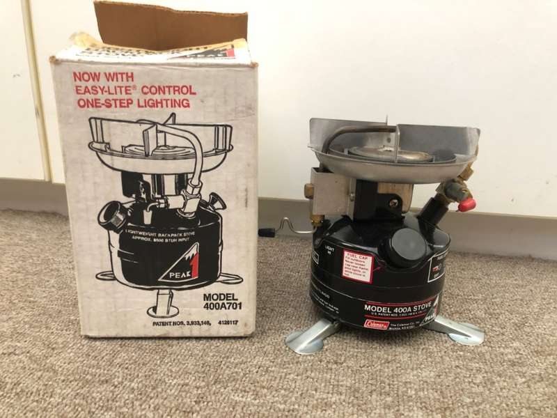 COLEMAN PEAK STOVE - **NOT TESTED**