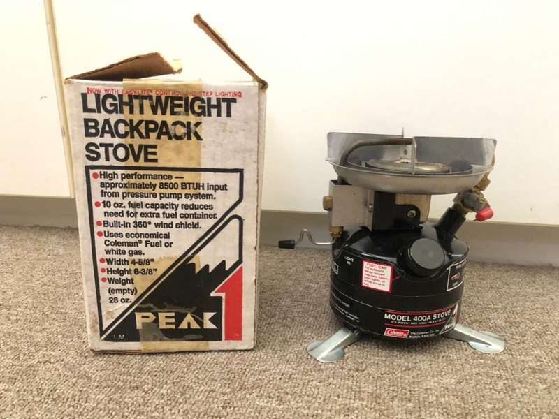 COLEMAN PEAK STOVE - **NOT TESTED**