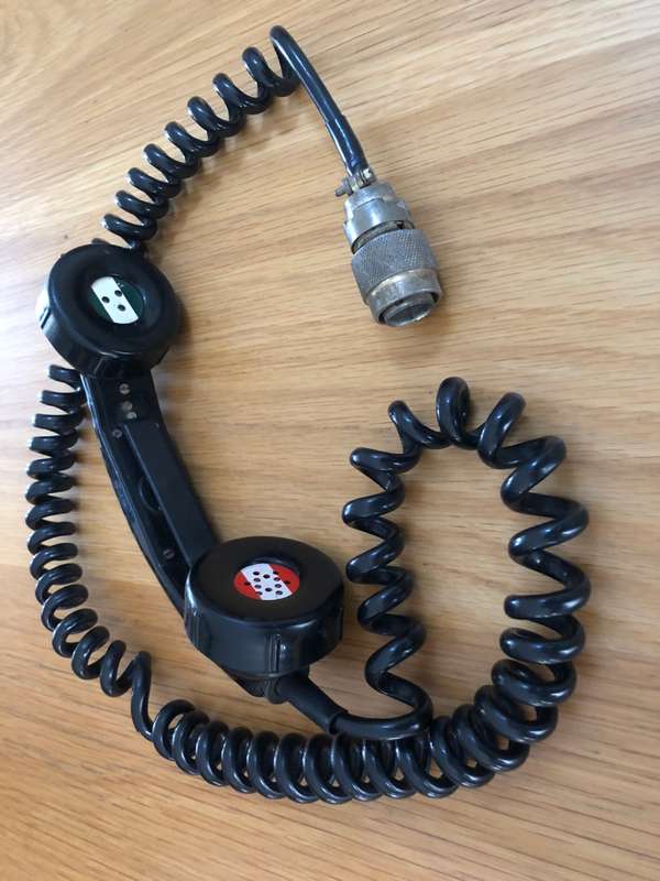 RACAL RADIO HANDSET - NOT TESTED