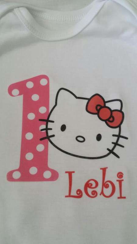 hello kitty onesie, hello kitty babygrow, hello kitty shirt, hello kitty birthday