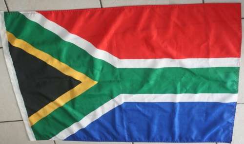 A MAGNIFICENT NEW SOUTH AFRICAN FLAG