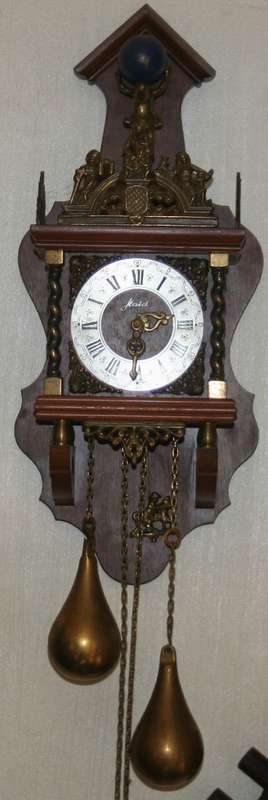 A Magnificent Dutch Zaandam Zaanse wall Clock