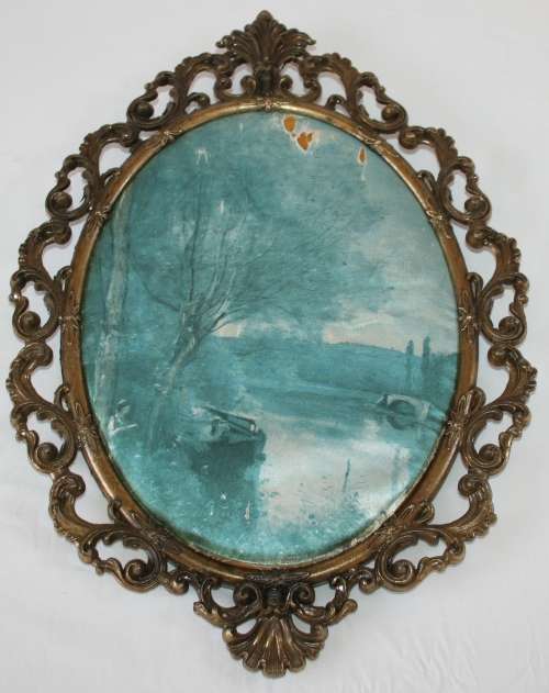 A MAGNIFICENT - PURE ITALIAN CRAFTSMANSHIP VINTAGE GILDED FRAMES VERY STYLISH MADE IN ITALY