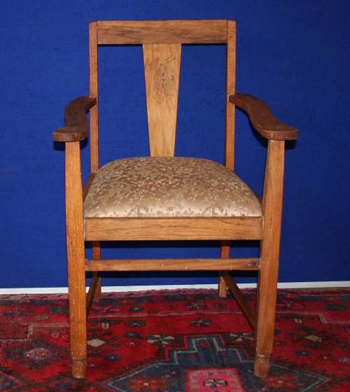 WOW A SUPERB ANTIQUE OAK CAVER CHAIR IN FANTASTIC CONDITION STUNNING!!!