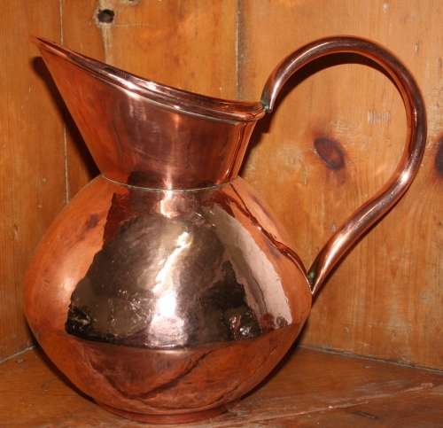 WOW A EXQUISITE ANTIQUE/VINTAGE ORIGINAL DE KLERK COPPER JUG IN PRISTINE CONDITION!!!  ITEM