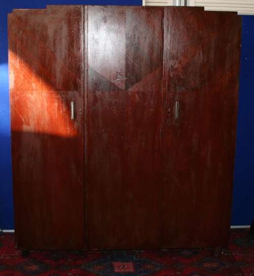A EXTRA LARGE VINTAGE WARDROBE TO FINISH IN YOUR SHABBY CHIC TECHNIQUE