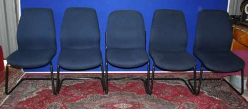 FIVE STUNNING BOARDROOM/OFFICE CHAIRS IN GOOD CONDITION!!!
