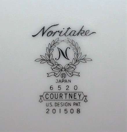 SIX STUNNING GOLD PATERN NORITAKE 6520 COURTNEY DINNER PLATES US DESIGN PATERN - 201508 -1964 -1980