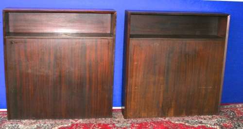TWO FANTASTIC VINTAGE SINGLE HEADBOARDS WITH A SHELF ON TOP STUNNING!!!