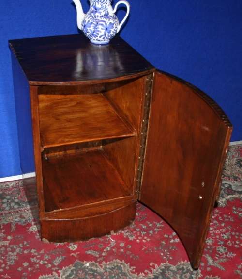 A FANTASTIC ART DECO BEDSIDE CABINET RARE FIND