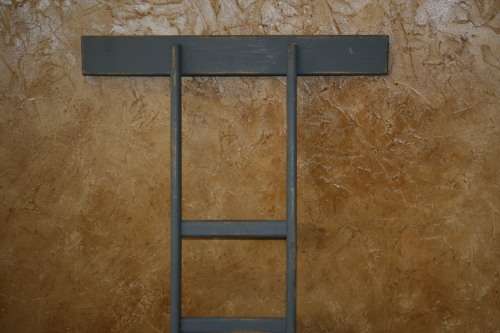 A GORGEOUS WOODEN LADDER - STUNNING HOME DECOR