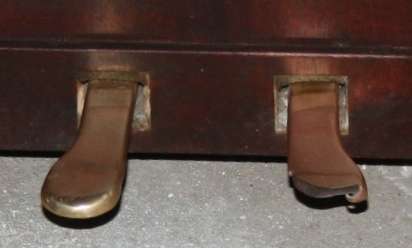 A ABSOLUTELY MARVELOUS ANTIQUE PIANO WITH MOTHER OF PEARL INLAYS ROBERT WESTPHAL BERLIN SINCE 1894
