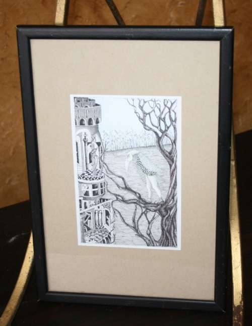 ABSOLUTELY AMAZING FRAMED LITHOGRAPH SO MUCH DETAIL TO THIS PIECE STUNNING!!!