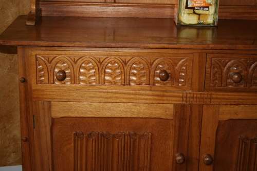 AN EXQUISITE VINTAGE OAK WELSH DISPLAY DRESSER IN EXCELLENT CONDITION 2M HIGH STUNNING FURNITURE!!!