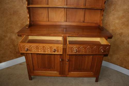 AN EXQUISITE VINTAGE OAK WELSH DISPLAY DRESSER IN EXCELLENT CONDITION 2M HIGH STUNNING FURNITURE!!!