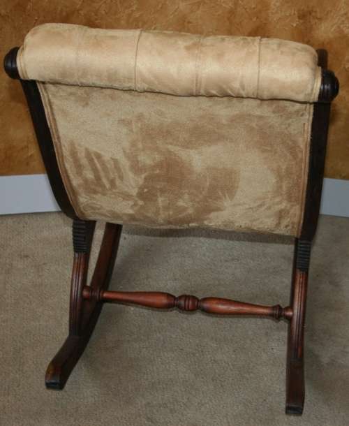 A exquisite Art Nouveau/Victorian rocker in excellent condition I've been told that it is 1920's.