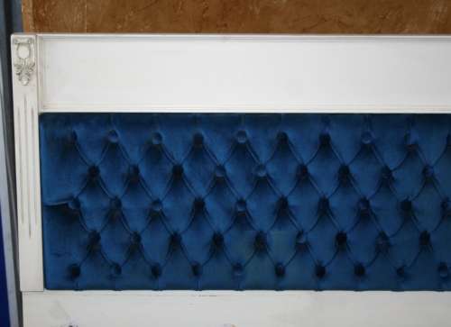 A SPECTACULAR 2.72 M REGENCY STYLE HEAD BOARD LOVE THE DETAIL ON THE REGENCY STYLE FURNITURE!!!