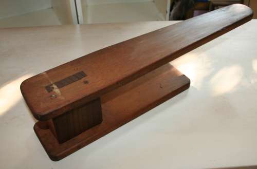 AN AMAZING VINTAGE/ANTIQUE WOODEN SMALL IRONING BOARD - STUNNING HOME DECOR!!!
