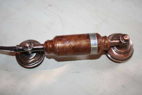 A GORGEOUS ANTIQUE LOOKING SYNTHETIC TELEPHONE IN WORKING CONDITION