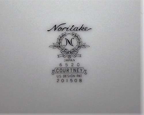 SIX STUNNING GOLD PATERN NORITAKE 6520 COURTNEY  BOWLS US DESIGN PATERN - 201508 -1964 -1980