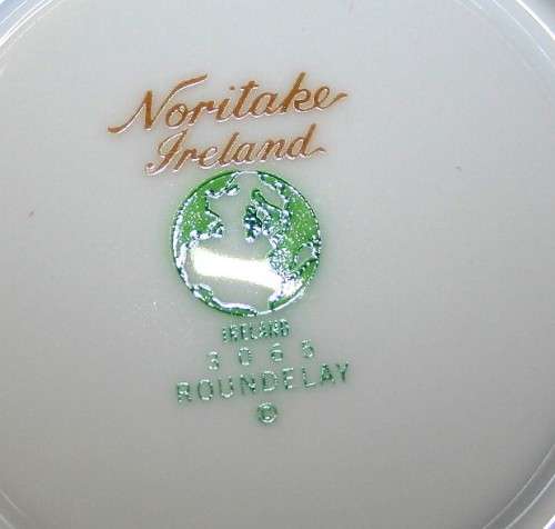 Five Stunning Noritake Ireland Roundelay Saucers VintageTreasure