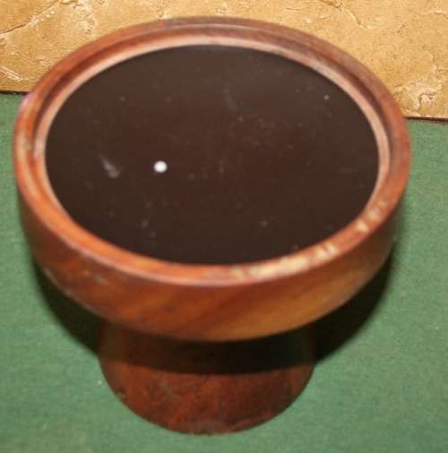 The noble wooden pillar stand it s a beautiful eye catcher for any house or decoration