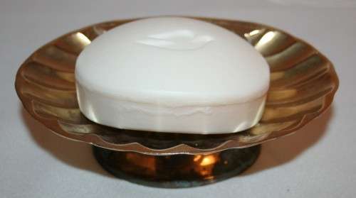 A magnificent Vintage Brass Sea Shell Soap Dish will look Spectacular in a bathroom!!!