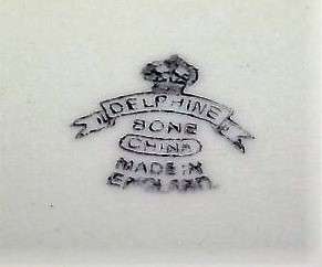 A STYLISH SERVING PLATE - DELPHINE BONE CHINA - MADE IN ENGLAND