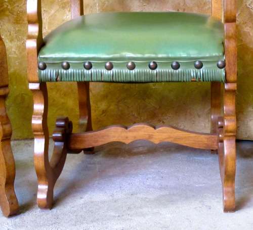TWO STUNNING EDWARDIAN STYLE OAK CARVERS WITH FANTASTIC DETAIL IN STUNNING CONDITION! BID PER EACH