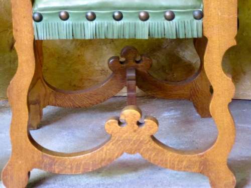 TWO STUNNING EDWARDIAN STYLE OAK CARVERS WITH FANTASTIC DETAIL IN STUNNING CONDITION! BID PER EACH