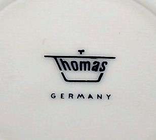 SPECTACLUR Collection of 6 Dio's Sets Vintage Porcelain Cup & Saucer by Fritz Thomas.- BID PER EACH