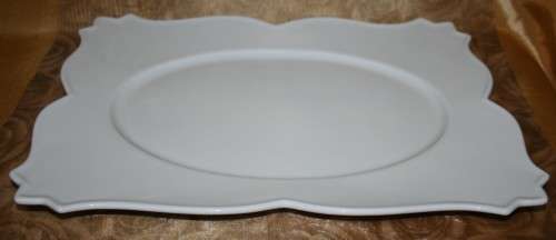 A Stylish Culinary Masterpieces Large Detailed Snack Platter A DESIGNER PORCELAIN - RAK PORCELAIN