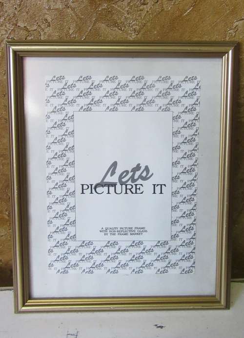 A  STUNNING GOLD COLOR PICTURE FRAME BY LETS PICTURE IT - FOR THAT SPECIAL PICTURE OR PAINTING