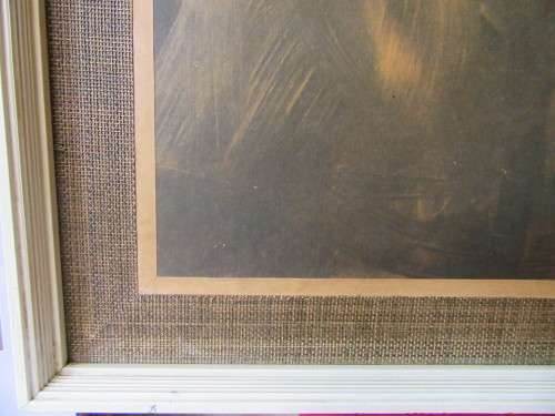 Large Vintage Framed Print on Board of The Crying Boy by Giovanni Bragolin