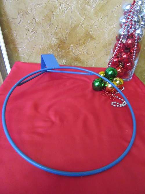 A metal netball/basketball ring - to keep the kids entertained -