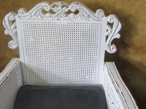 WOW A MARVELOUS CHABY CHIC BALL & CLAW CHAIR - STUNNING FRENCH STYLE -