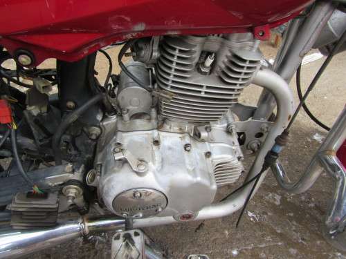 A NON RUNNER EURTRAC  MOTER BIKE FOR PARTS OR REBUILDING
