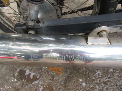 A NON RUNNER EURTRAC  MOTER BIKE FOR PARTS OR REBUILDING