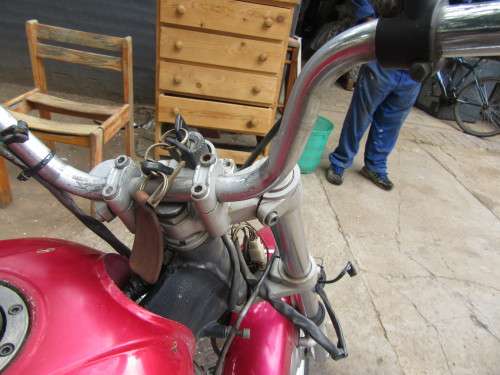 A NON RUNNER EURTRAC  MOTER BIKE FOR PARTS OR REBUILDING