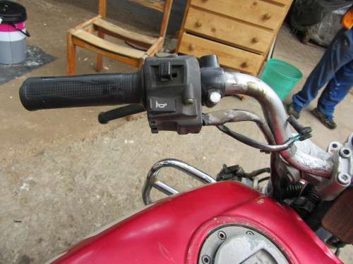 A NON RUNNER EURTRAC  MOTER BIKE FOR PARTS OR REBUILDING