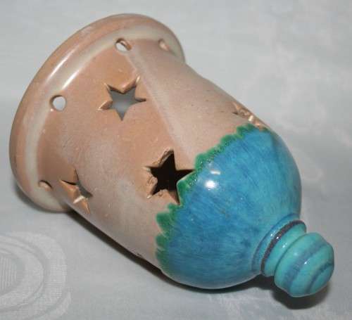 A GORGEOUS MOTHER MARY CANDEL HOLDER DOME