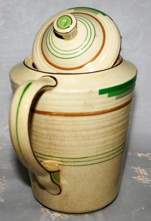 ANTIQUE RIBSTONE WARE BOOTHS LTD TEAPOT MADE IN ENGLAND