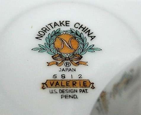 A Gorgeous Vintage NORITAKE VALERIE DEMITASSE DIO  Beautiful pattern Platinum on white porcelain,