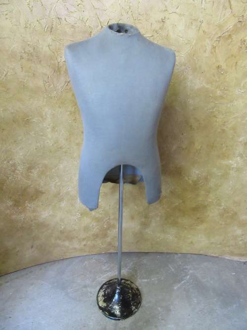 Antique Vintage Dress Form with extendable base Retro