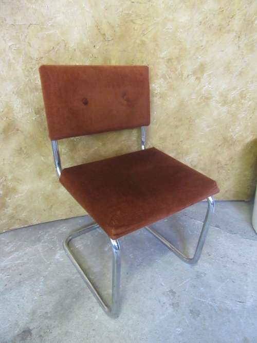 A Stunning Retro Vintage Fabric & Chrome Desk Office Chair Retro Vintage Mid Century G Plan chair