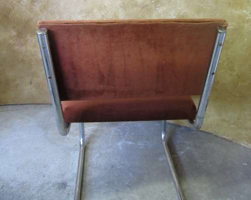 A Stunning Retro Vintage Fabric & Chrome Desk Office Chair Retro Vintage Mid Century G Plan chair