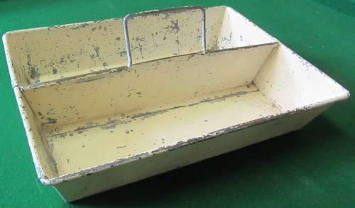 This antique utensil carrier is just beautiful and can be used for many things. I love the patina of