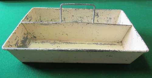 This antique utensil carrier is just beautiful and can be used for many things. I love the patina of