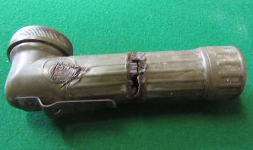 IT LOOK LIKE A VINTAGE ARMY TOCH HAD A HARD LIFE - STUNNING COLLECTORS ITEM